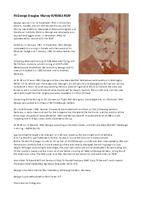 A preview of a PDF biography for Murray, George Douglas